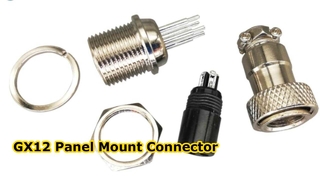 GX12 GX16 GX20 GX 25 Đầu nối phích cắm và ổ cắm hàng không