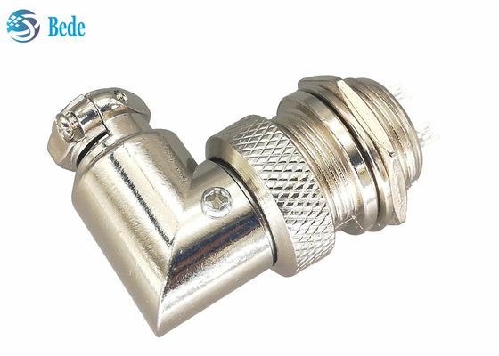 Đầu nối hàng không 2 chân GX16 nam và nữ Đầu nối 90 vật liệu hợp kim kẽm Dehree Hàn