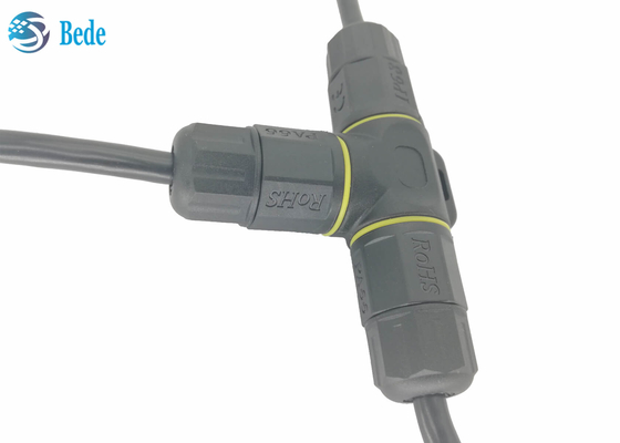 Đầu nối điện chống nước loại T 5 chân Hộp nối cáp IP68 5 chân