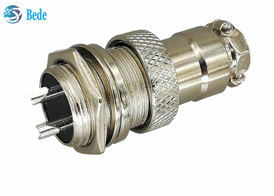 2 Pin 16MM Tròn Gx16 Kết nối Hàng không Bảng điều khiển Kết nối Bộ kết nối Nam và Nữ
