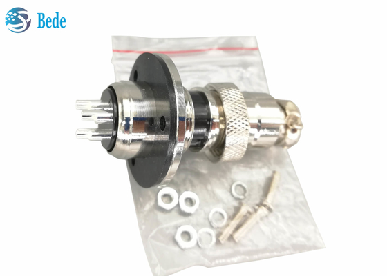 Đầu nối RoHS GX 20 9 10 12 14 15 pin với mặt bích tròn Bộ nam và nữ