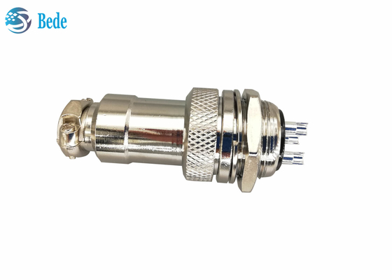 Đầu nối Gx20 hình tròn gắn phía trước Bộ dụng cụ nam & nữ 2 ~ 10/12 / 14/15 chân