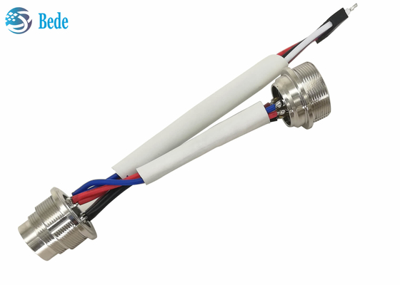 Cáp điều khiển bên trong 22AWG AISG Nam sang Nữ với các thiết bị đầu cuối tùy chỉnh