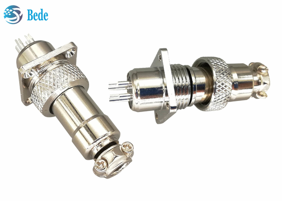 Đầu nối tròn 16 milimét M16 với mặt bích vuông 2 ~ 10 chân 200V