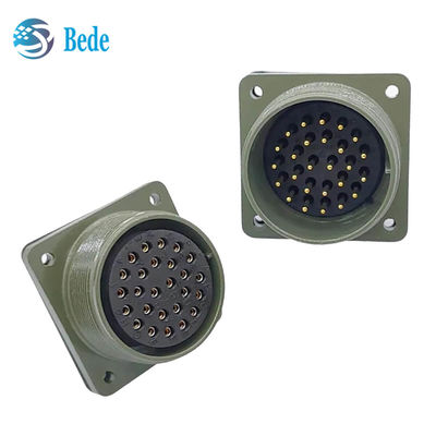MIL-C-5015 Connector MS3100 Thùng gắn tường Amphenol