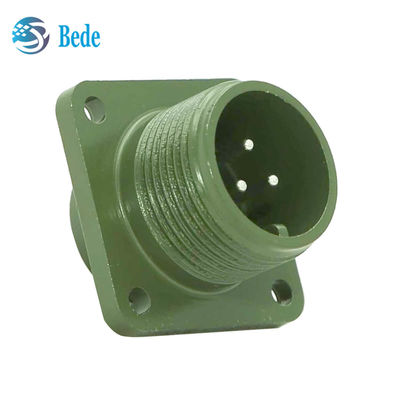 Đầu nối tròn chịu tải nặng loại receptacle gắn hộp theo tiêu chuẩn MIL-C-5015 MS-3102