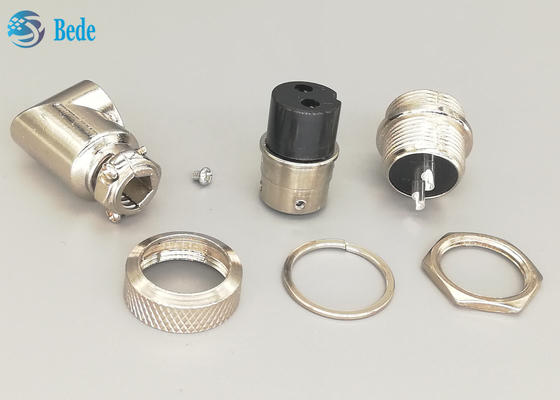 Đầu nối hàng không 2 chân GX16 nam và nữ Đầu nối 90 vật liệu hợp kim kẽm Dehree Hàn