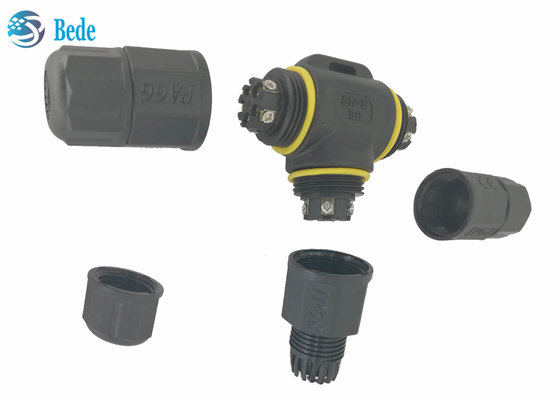 Đầu nối điện chống nước loại T 5 chân Hộp nối cáp IP68 5 chân