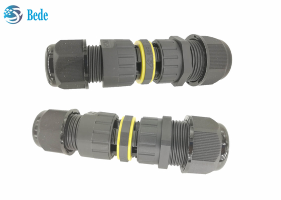 BEDE Ngoài trời IP68 Đầu nối chống nước 5 pin Đầu ra 2 ~ 4 dây