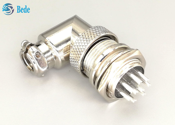 Đầu nối hàng không Phích cắm G × 16 9 chân Bộ nam và nữ Loại L Phích cắm mạ bạc