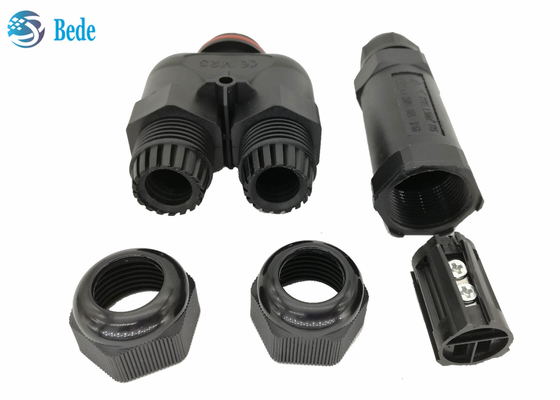 Đầu nối điện chống thấm nước loại Y 3 kênh 2 3 4 5 pin Ip68 250v 16 ~ 24a
