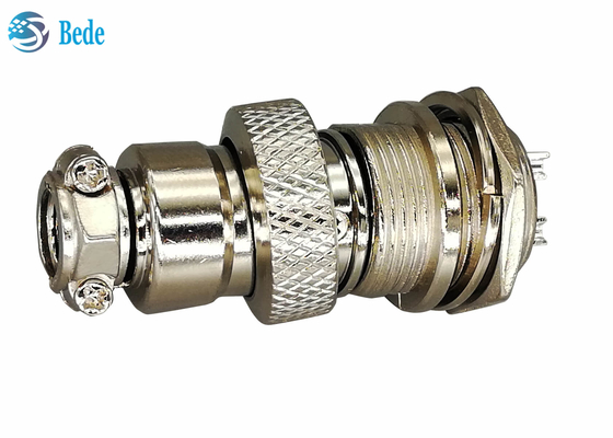 2 Pin 16MM Tròn Gx16 Kết nối Hàng không Bảng điều khiển Kết nối Bộ kết nối Nam và Nữ