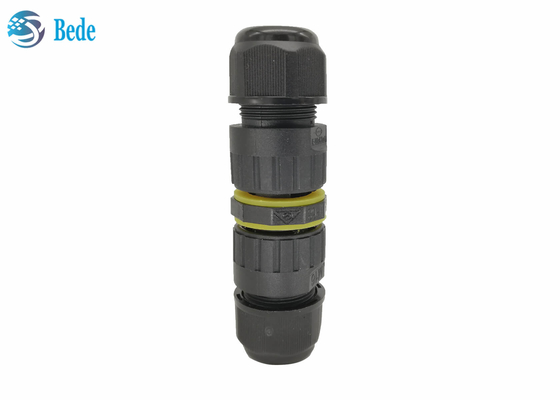 2 3 chân 2 Kênh 250V 24A Đầu nối cáp chống thấm nước M25 Nối dây nhanh Không vít