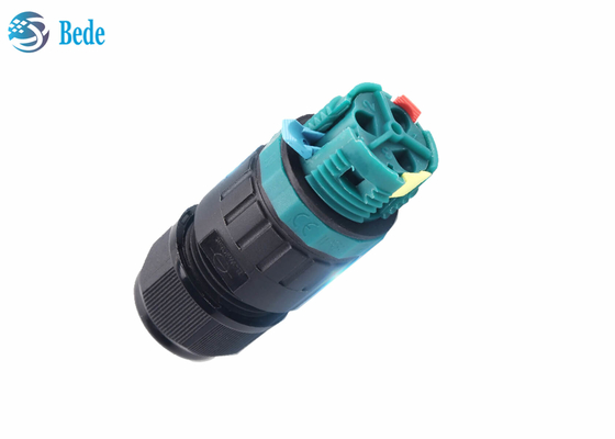 Nối dây nhanh M25 Đầu nối cáp không thấm nước không bắt vít 2 3 4 5 Chân 2 Kênh 450V 40A
