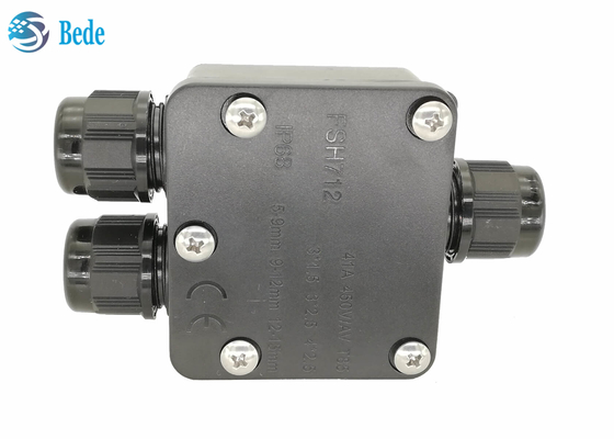 Hộp kết nối chống thấm nước 2 3 kênh 450V IP 68 để sử dụng ngoài trời