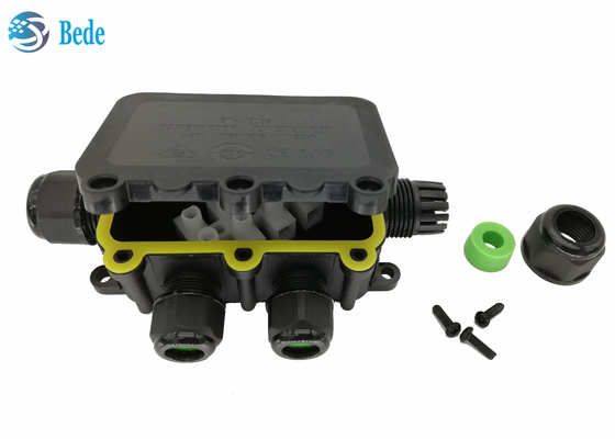 Hộp nối không thấm nước IP68 Hộp đấu dây cáp ngoài trời chịu thời tiết 6 kênh 450V