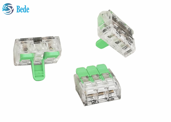 Lever Wire Splicing Connector Khối đầu cuối nhanh 3 cách 450V 32A OJ263