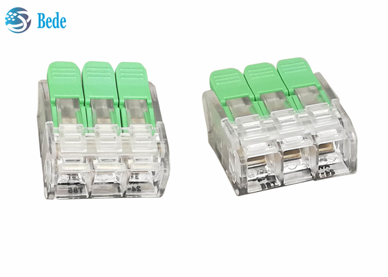 Lever Wire Splicing Connector Khối đầu cuối nhanh 3 cách 450V 32A OJ263