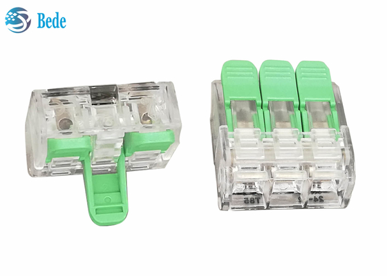 Lever Wire Splicing Connector Khối đầu cuối nhanh 3 cách 450V 32A OJ263