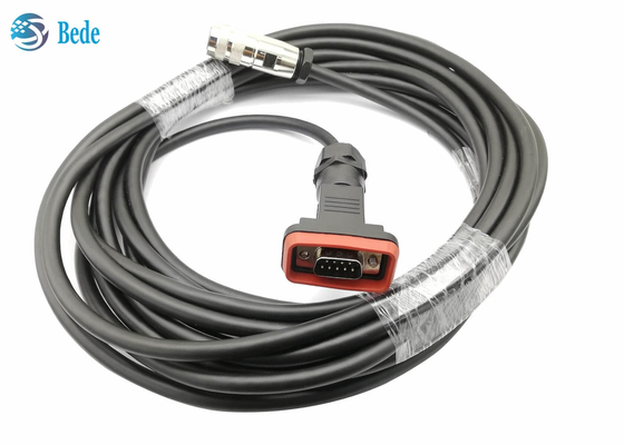 Cáp DB-9 Nam và AISG 8 đầu nối Pin Nữ 50 mét hoặc tùy chỉnh độ dài