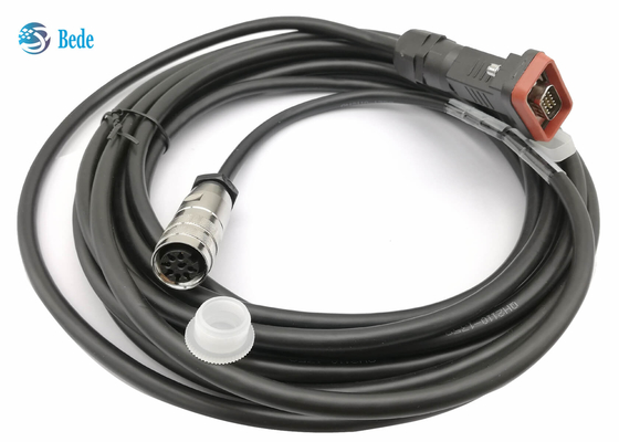 Cầu nhảy điều khiển RET Cáp AISG DB15 Nam sang AISG 8 Pin Nữ 6 Mét