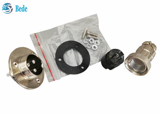 Mặt bích tròn Gx20 Cắm Nam và Nữ Đầu nối gắn bảng điều khiển