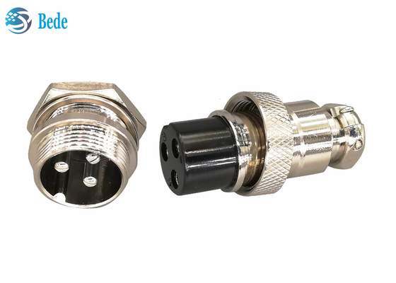Đầu nối Gx20 hình tròn gắn phía trước Bộ dụng cụ nam & nữ 2 ~ 10/12 / 14/15 chân