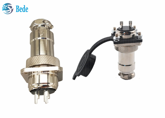Đầu nối Mặt bích vuông Gx20 M19 Nam Nữ Bộ 10 12 14 15 chân
