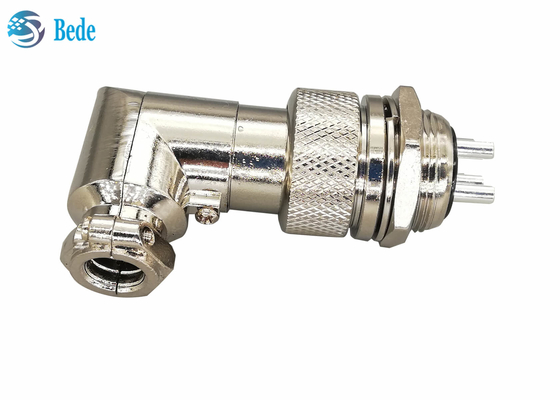 Bộ kết nối gắn bảng điều khiển Bộ kết nối Gx20 Khuỷu tay 90 độ Góc phải