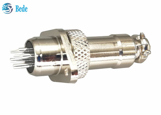 Đầu nối tròn Rhombus Flange M12 3A 200V Cấp bền 5 6 7 chân