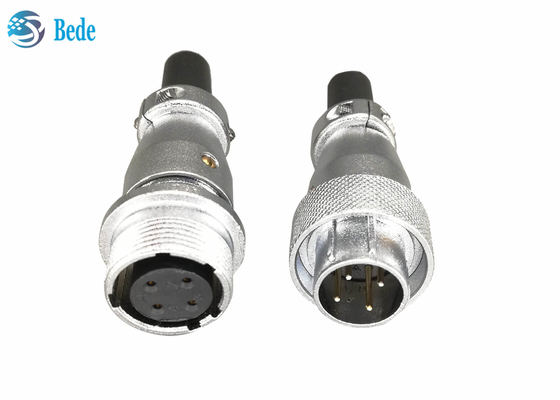 Đầu nối tròn 4 chân Đầu nối hình tròn Nữ Đầu nối ổ cắm cho nam 4 5 6 chân 5A 500V