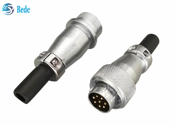 Đầu nối hình tròn WS16 10 Chân cắm và Đầu nối ổ cắm 7 ~ 10 Chân 5A 400V