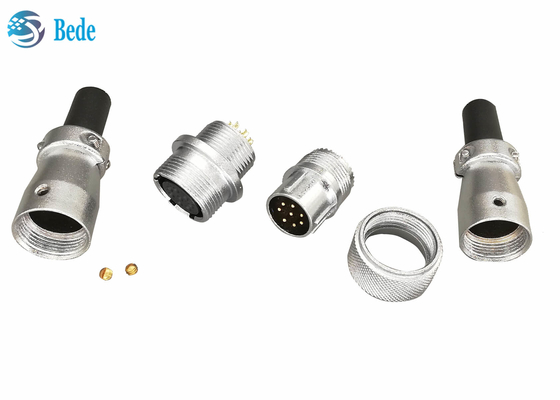 Đầu nối hình tròn WS16 10 Chân cắm và Đầu nối ổ cắm 7 ~ 10 Chân 5A 400V