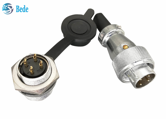 Nắp che bụi BEDE 5 6 7 Đầu nối hình tròn chân 5A 500V WS16