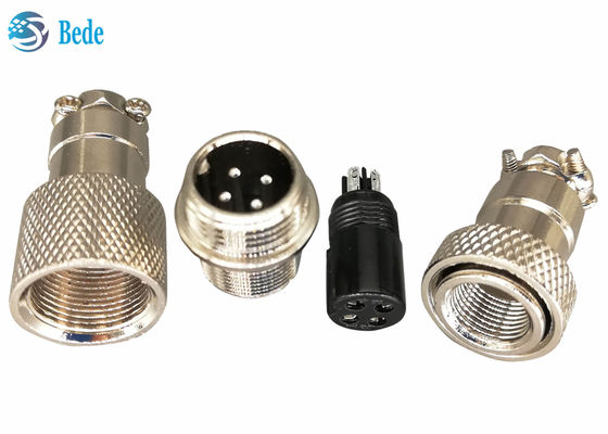 Đầu nối GX12 Cấp độ bền cao Đực và Cái Ghép nối 2 3 4 5 6 7 chân 3A 200V