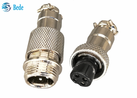 Đầu nối 5 chân Military Gx12 Đầu nối Nam và Nữ 2 3 4 5 6 7 Pin 3A 200V