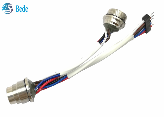 Cáp điều khiển bên trong 22AWG AISG Nam sang Nữ với các thiết bị đầu cuối tùy chỉnh