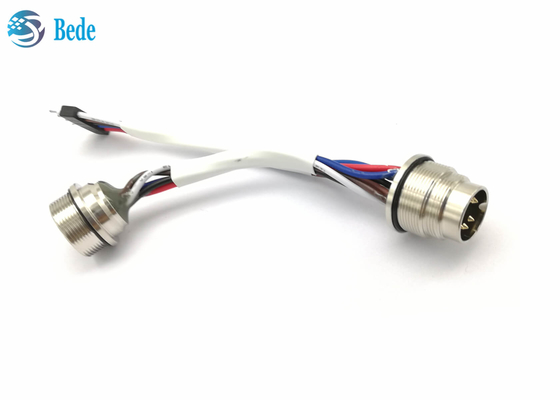 Cáp điều khiển bên trong 22AWG AISG Nam sang Nữ với các thiết bị đầu cuối tùy chỉnh