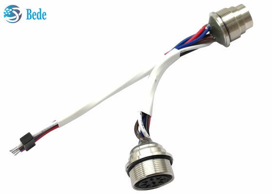 Cáp điều khiển bên trong 22AWG AISG Nam sang Nữ với các thiết bị đầu cuối tùy chỉnh