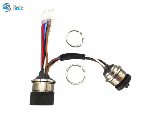 Cáp điều khiển RET bên trong AISG Nam sang Nữ và Đầu cắm SCN2.54-6P IP67