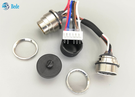 Cáp điều khiển RET bên trong AISG Nam sang Nữ và Đầu cắm SCN2.54-6P IP67