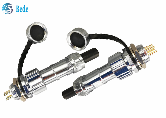 Bảng điều khiển kết nối hàng không chống nước IP68 GX16 Kiểu lắp 2 ~ 10 pin