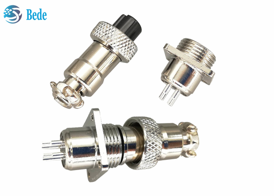 Đầu nối tròn 16 milimét M16 với mặt bích vuông 2 ~ 10 chân 200V
