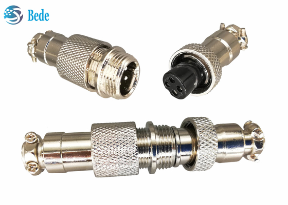 Cáp 4 ~ 7A 200V tới đế cắm cáp GX16 Đầu nối hàng không 2 ~ 10 chân