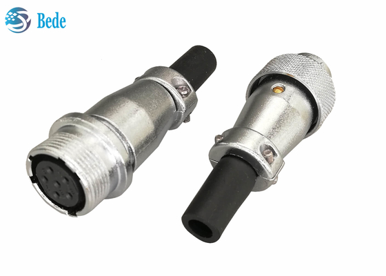 2 3 4 đầu nối hình tròn Đầu nối cắm và ổ cắm Kết nối ổ cắm 25A 500V