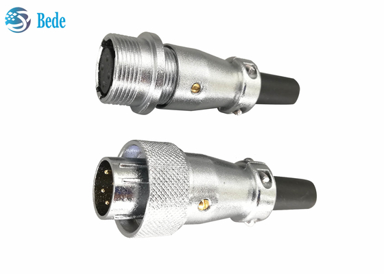 2 3 4 đầu nối hình tròn Đầu nối cắm và ổ cắm Kết nối ổ cắm 25A 500V