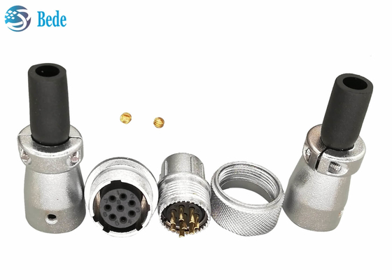 Đầu nối hình tròn 6 chân WS20 Cáp với cáp Đầu nối đế cắm hàng không