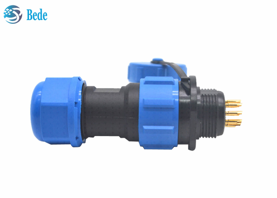 Gắn bảng điều khiển Đầu nối cáp chống nước IP68 M21 Aviation 2 3 4 5 5C 7 9 12 Pin