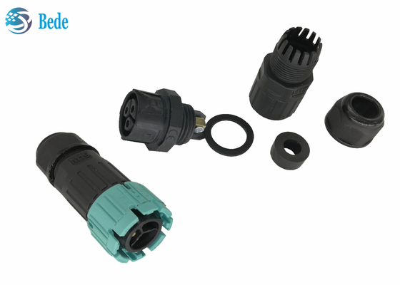 PA66 M19 Đầu nối tròn tự khóa Nam đến Nữ chống nước IP68