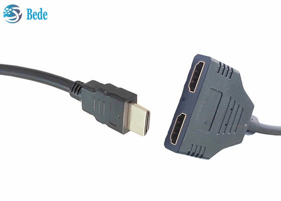 Bộ chia HDMI 1 trong 2 ra Full HD 1080P 3D4K cho màn hình kép Bản sao / Gương